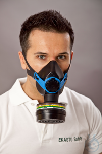 Atemschutz-Halbmaske colorex multi A1 B1 E1 K1-P3R D 
	komplett einsatzbereit mit Atemfilter...